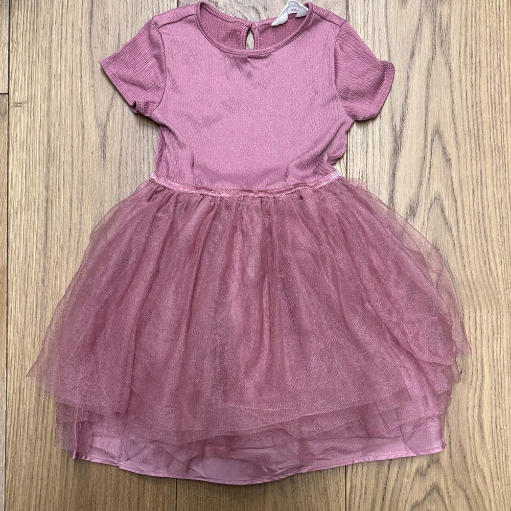 H&M Mauve tulle skirt dress